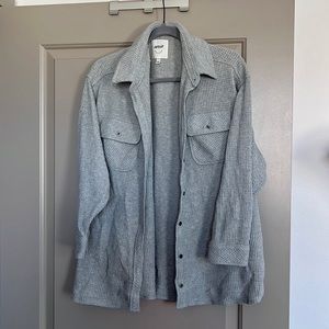 Aerie Lumberjane Waffle Button Up Shirt